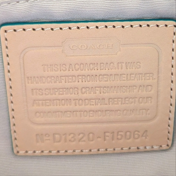 Leather Coach Crossbody Bag, F15064, EUC - Picture 6 of 7